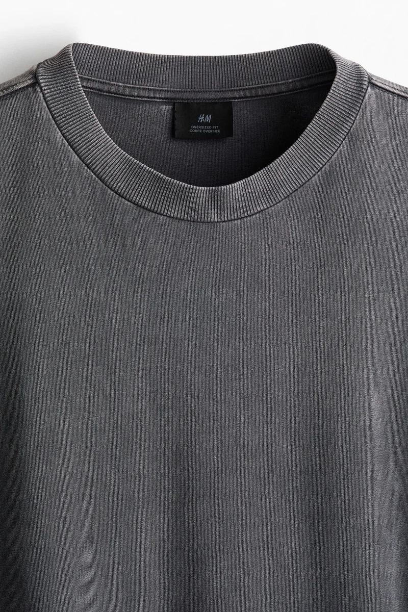 H&M  Oversized Fit T-shirt for Men | Best Price UAE